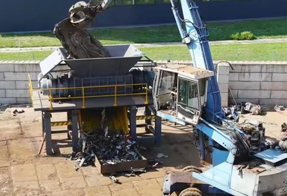 धातु रीसाइक्लिंग संयंत्र