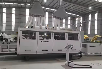 टिकाऊ टुकड़े टुकड़े के लिए औद्योगिक उत्पादन लाइन