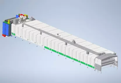 हीटलास्टिक इलास्टोमेर एसईबीएस/एसबीएस/एनबीआर बेल्ट ड्रायर